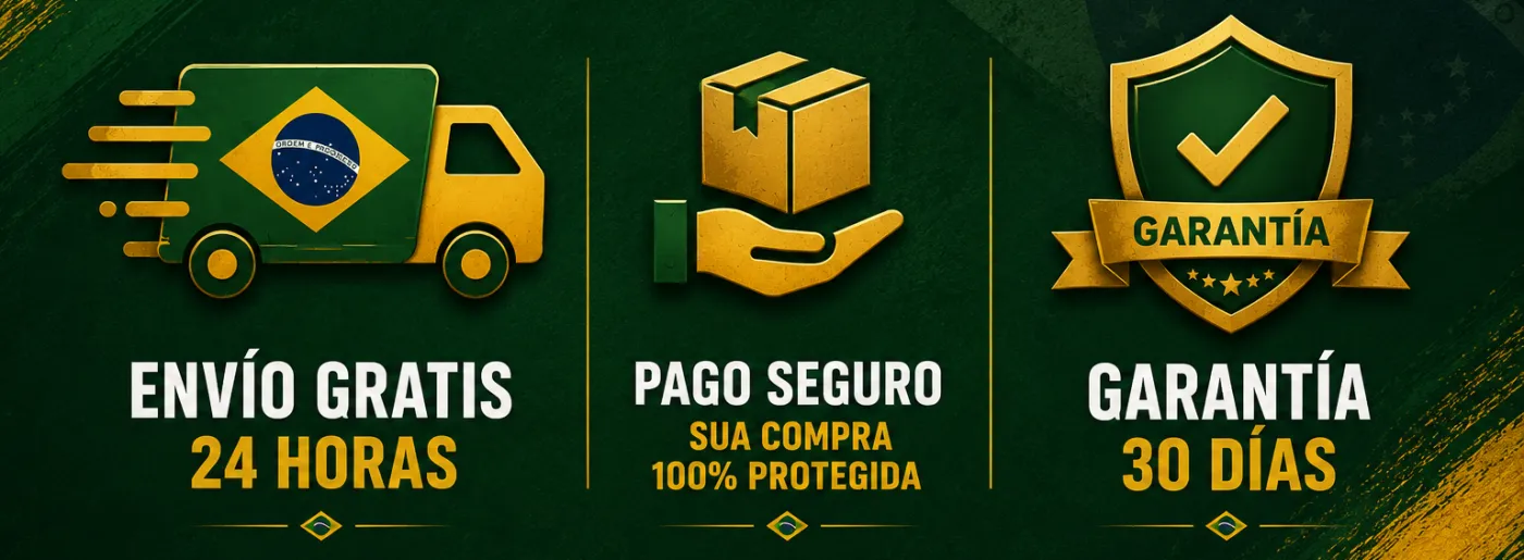 Frete grátis 24/48h, pagamento na entrega, garantia assegurada